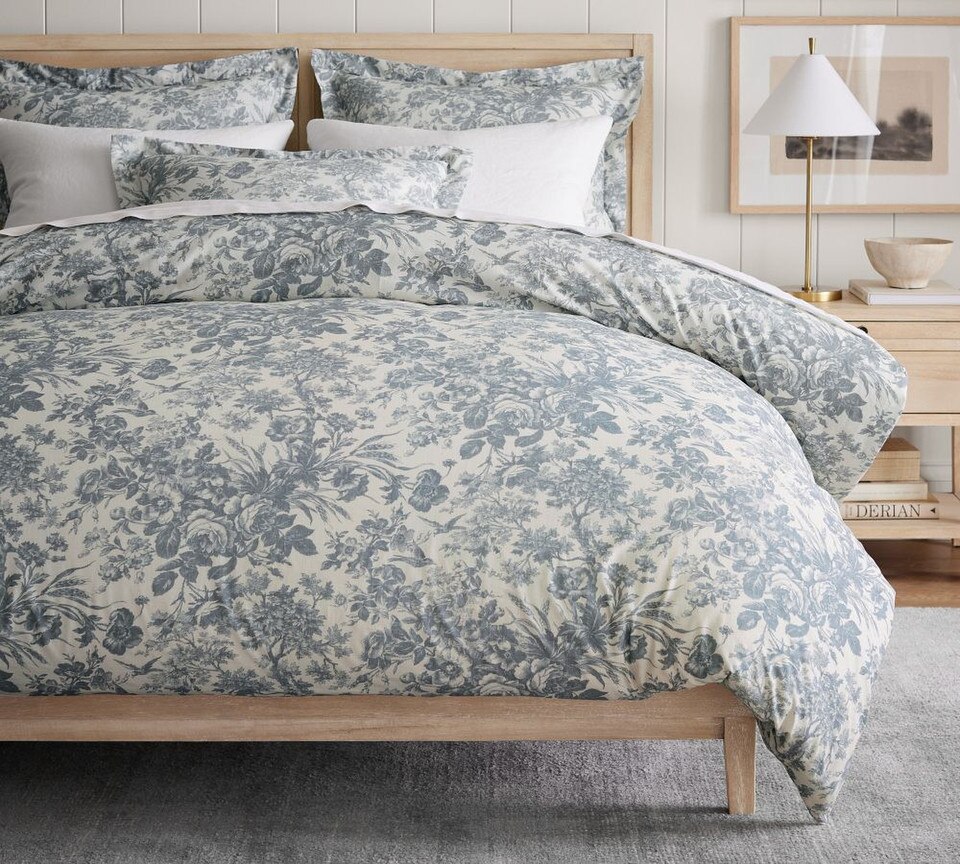 Sorrel Toile Quilt Cover Pottery Barn Australia